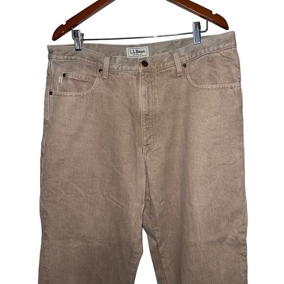 L.L. Bean Men’s Flannel-Lined Classic Fit Jeans Size 38 X 29 - Picture 4 of 14